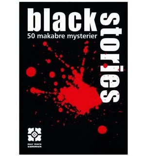 Black Stories 1 Kort/Brettspill - Norsk! Kan du løse mysteriet? 